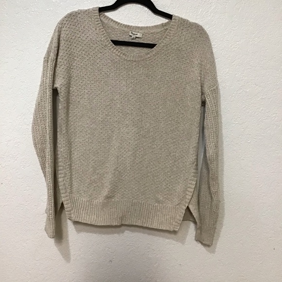 Madewell  Riverside Texture tan Color, oversized, - Picture 2 of 8